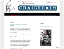 Tablet Screenshot of craigheadhouse.org